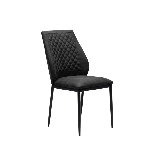 CaliCosy Set van 4 stoffen stoelen met metalen frame h90 cm saela 3418180 large