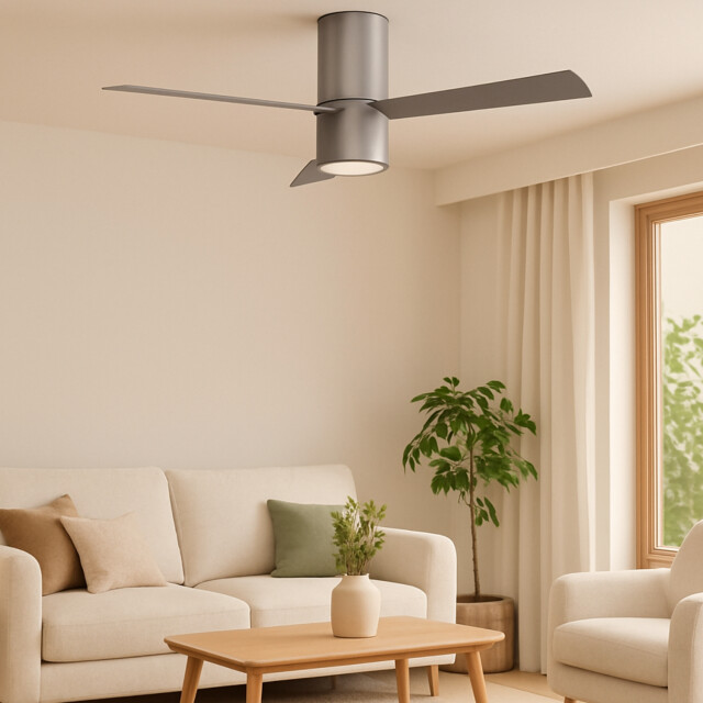 Cool Breeze Fluisterstille plafondventilator ekman Ø132cm afstandsbediening & timer 3406555 large