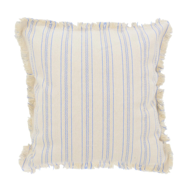 NOVÉE Yuna stripe blauw | 45 x 45 cm | kussenhoes | katoen/linnen 3417169 large