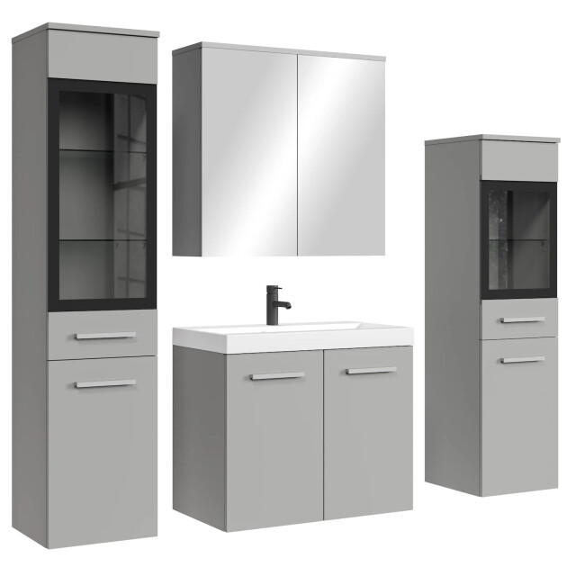 Badplaats Badkamermeubel set mirano 60 x 35 cm mat badmeubel met 3418175 large