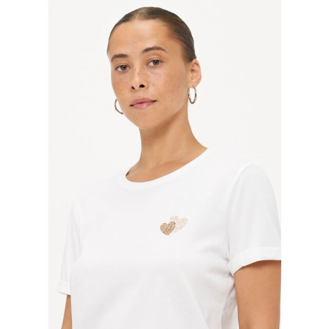 Only Onllenna life s/s heart v-neck top 15368187 large