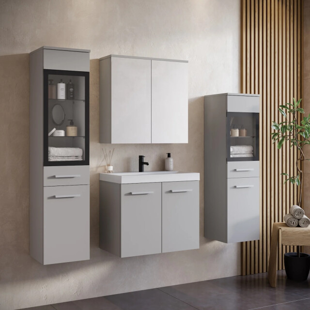 Badplaats Badkamermeubel set mirano 60 x 35 cm mat badmeubel met 3418175 large