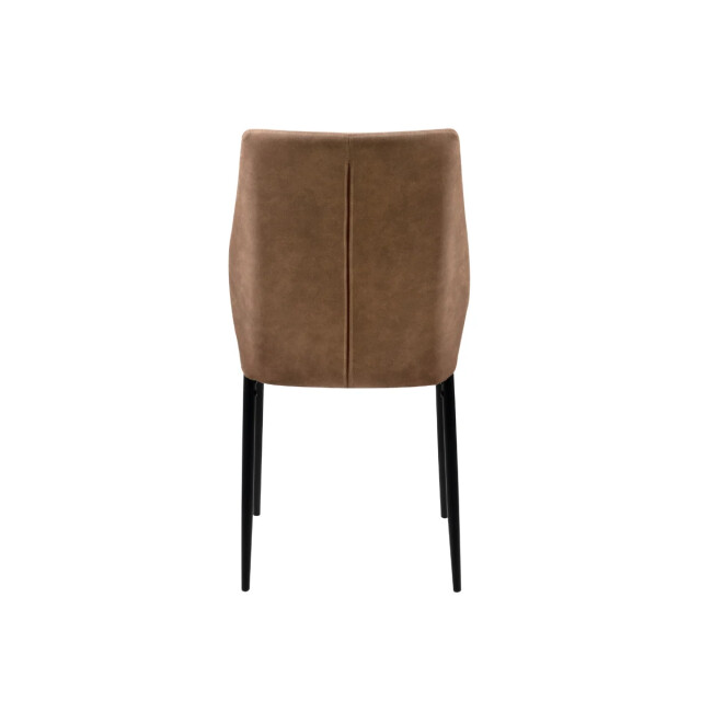 CaliCosy Set van 4 stoffen stoelen met metalen frame h90 cm saela 3418179 large