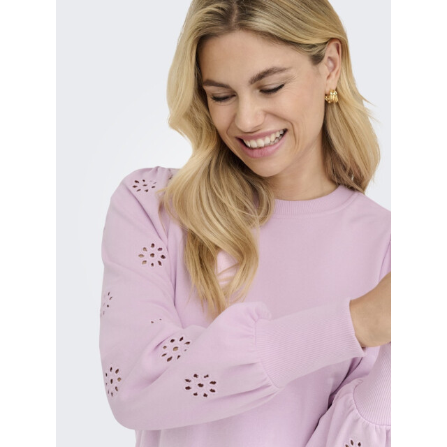 Only Onlfemme ls puff embroidery ub swt licht 4209.61.0021 large