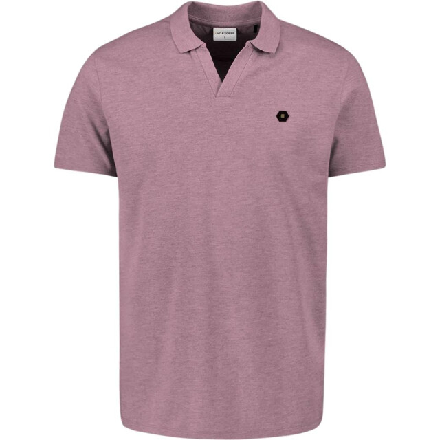 No Excess Polo v melange mauve 27390262-146 large