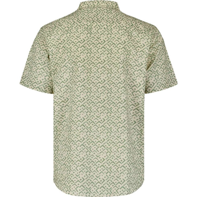 No Excess Shirt short sleeve revers collar sl green 27490345-050 large