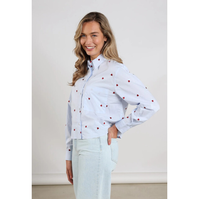 Nukus Nks02102 sorrento blouse heart NKS02102 Sorrento Blouse Heart large