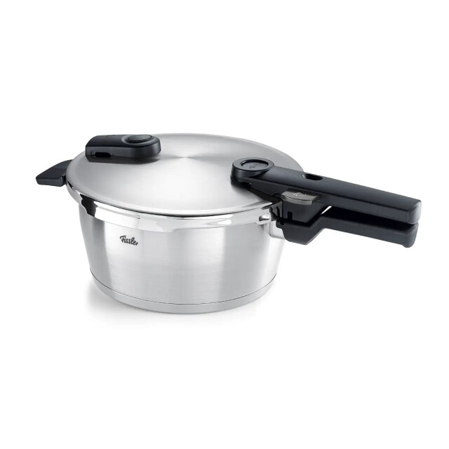Fissler Vitaquick premium snelkookpan-set 3.5l & 6l met stoominzet düdüklü tencere 4009209419701 large
