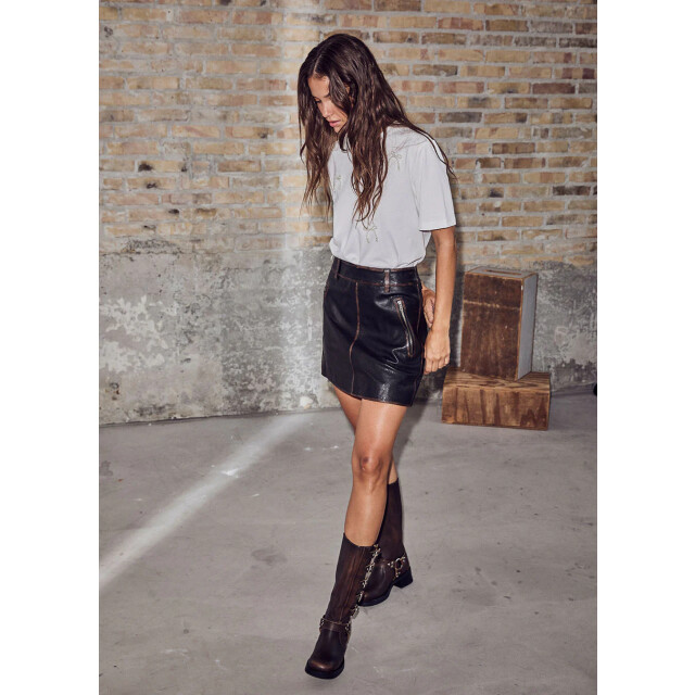 Haute L'Amitié Haute l’amitié pearl bow tee strikjes 9799952957768 large