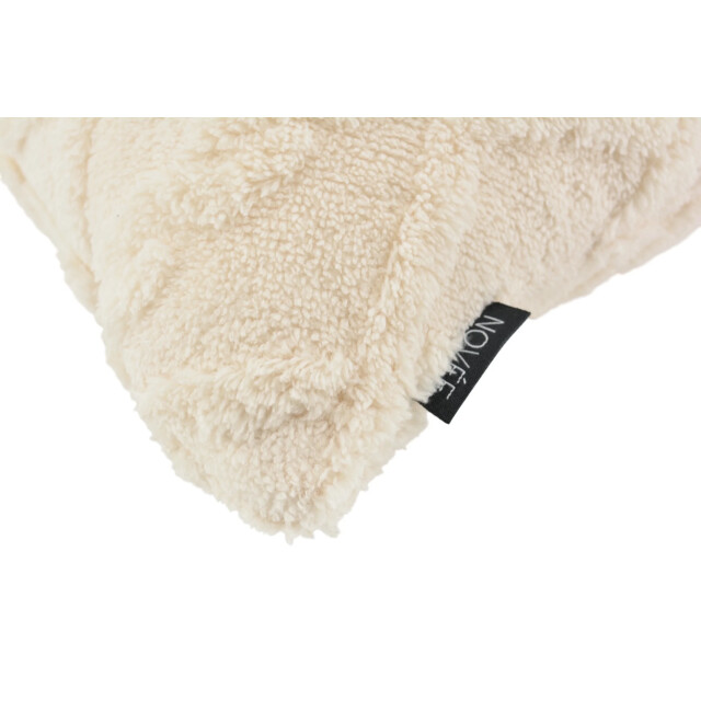 NOVÉE Furry cross crème | 45 x 45 cm | kussenhoes | polyester 3418588 large