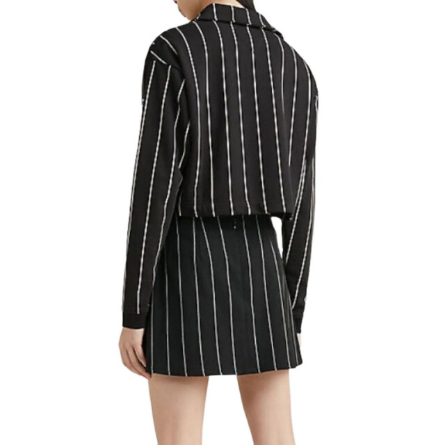 Tommy Hilfiger Dames gestreept gestreept sweatshirt UTNA359_black large