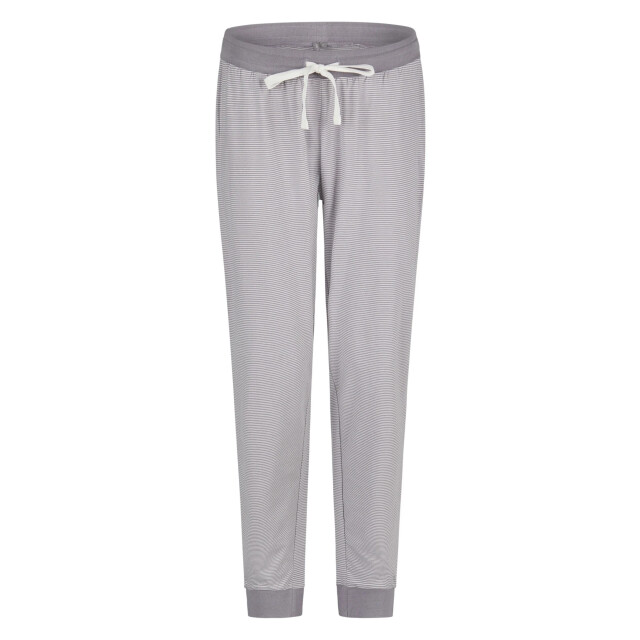 By Louise Dames pyjama set lang jersey katoen gestreept BL-6057-02 large