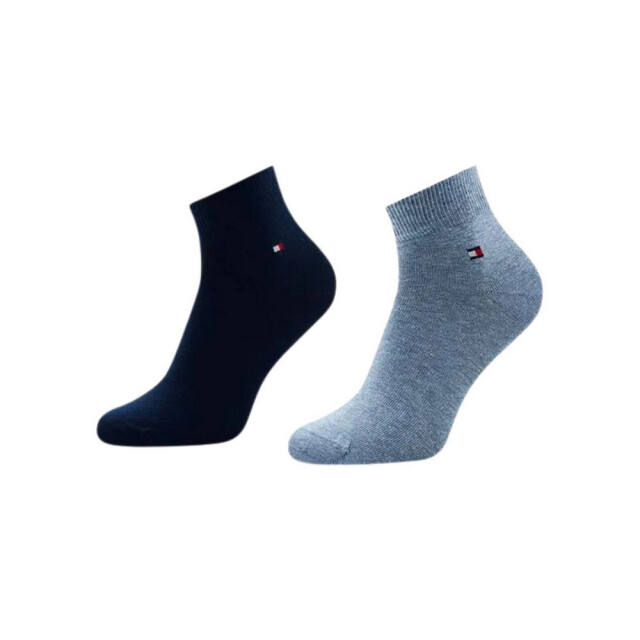 Tommy Hilfiger Enkelsokken met geborduurd logogaren voor heren (set van 2) UTNA1104_navyblue large