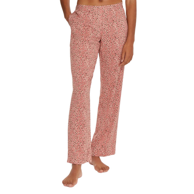 Calvin Klein Dames animal print oversized broek UTNA1042_pink large