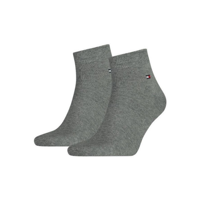 Tommy Hilfiger Enkelsokken met geborduurd logogaren voor heren (set van 2) UTNA1104_grey large
