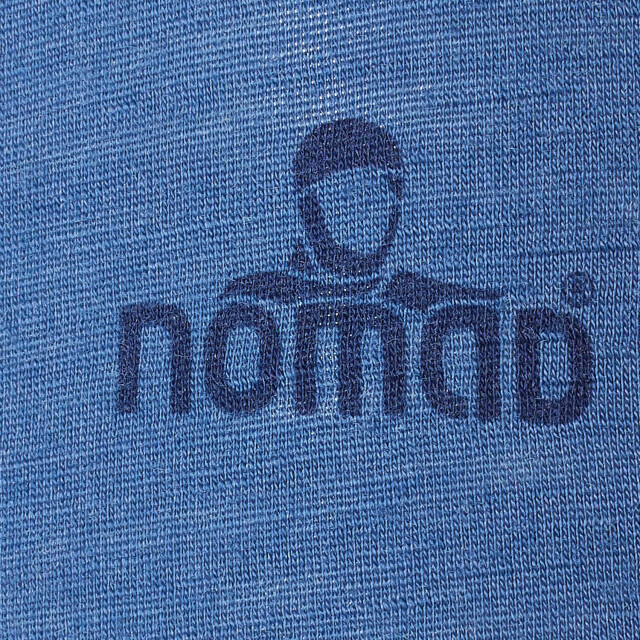 Nomad Pure merino t-shirt heren | denim CUPSSMK8E789 large