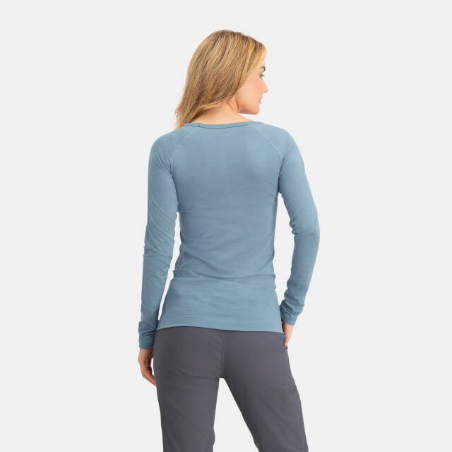 Nomad Pure merino longsleeve dames | light denim CUPLSWK8E760 large