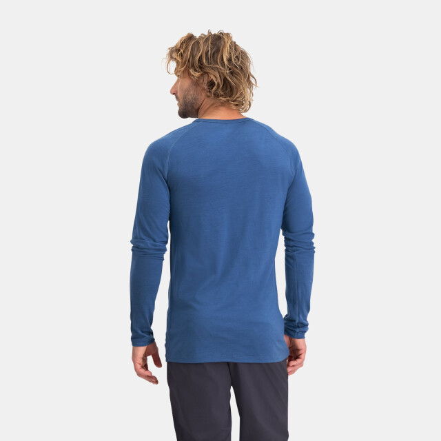 Nomad Pure merino longsleeve heren | denim CUPLSMK8E789 large