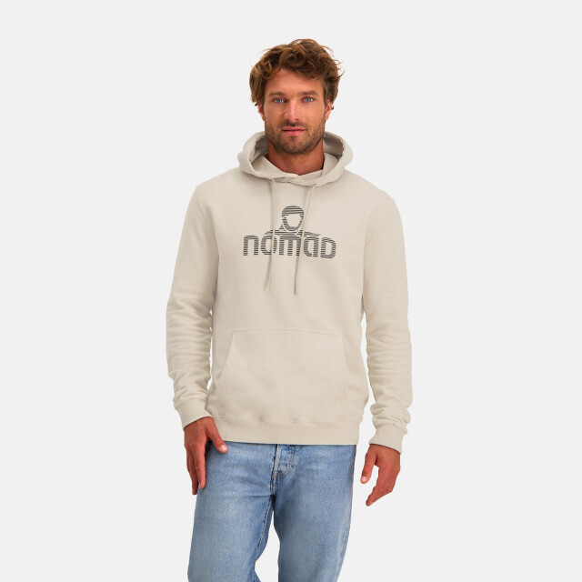 Nomad Rolleston hoodie kangaroo heren | stone CSROLMR1T354 large