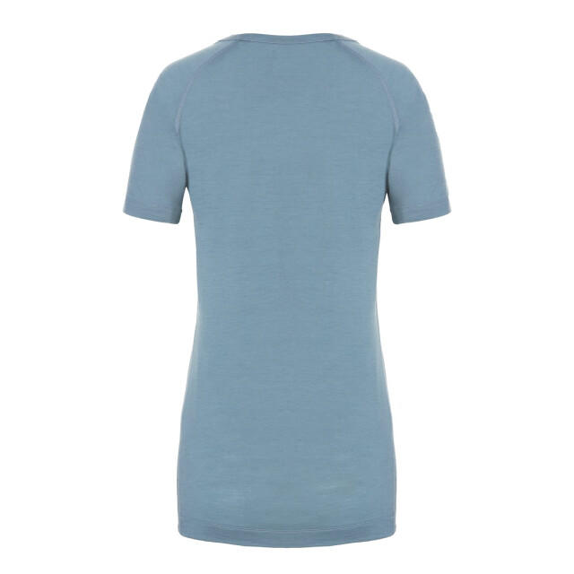 Nomad Pure merino t-shirt dames | light denim CUPSSWK8E760 large