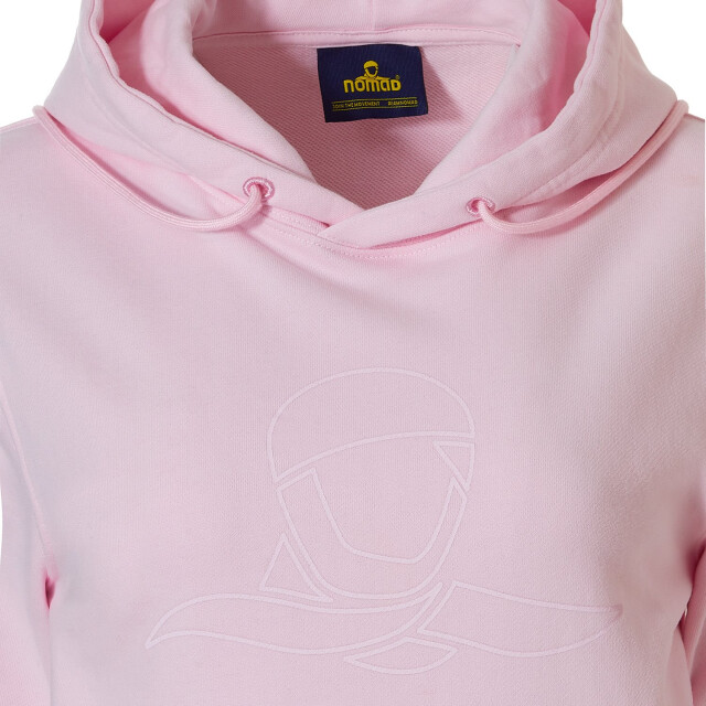 Nomad Rolleston hoodie dames kangaroo | pink CSROLWR1T844 large