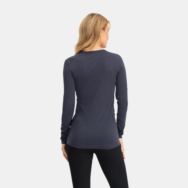 Nomad Tech thermal longsleeve dames | donker CUTLSWK8E103 large
