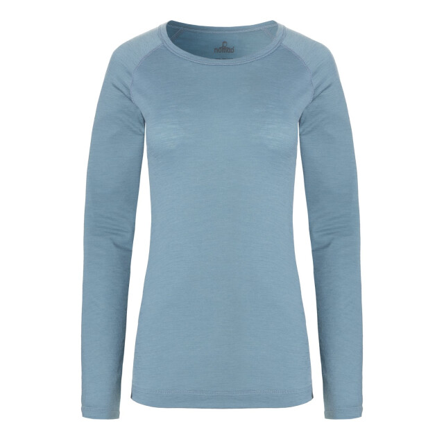 Nomad Pure merino longsleeve dames | light denim CUPLSWK8E760 large
