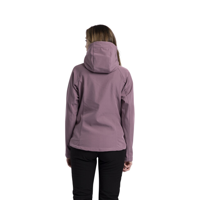 Trespass Dames bela ii waterbestendige softshell jas UTTP3440_rosetone large