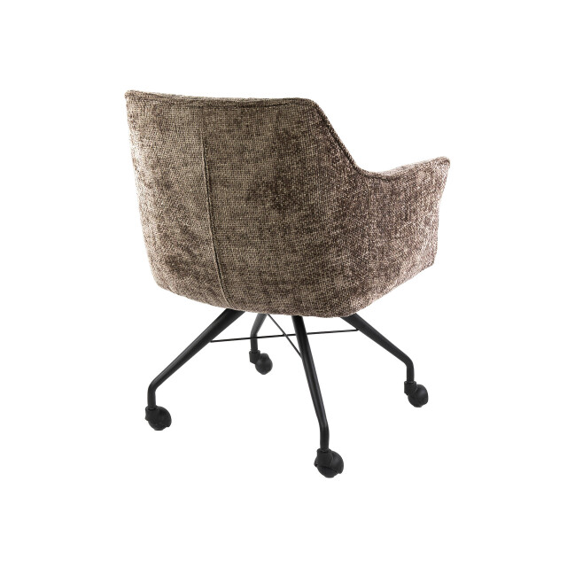 Hoyz armstoel raster wieltjes verpakt per 2 hoven champagne 3423825 large