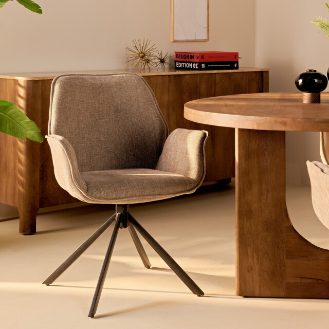 Multifurn Eetkamerstoel lenny stof 3388130 large