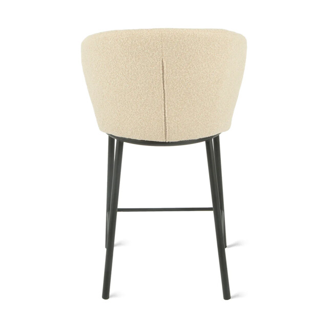 Multifurn Barkruk loa bouclé taupe - 100 cm x 41 cm x 48 cm lusje 3393204 large