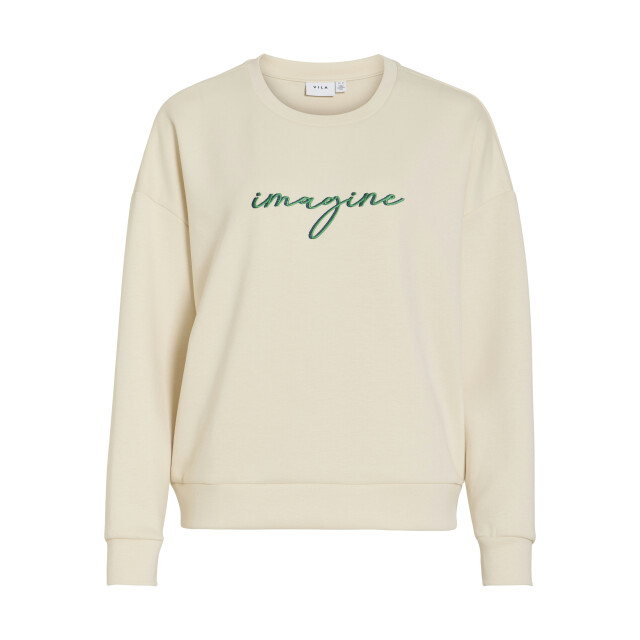 Vila visiffi imagine o-neck l/s top/pb/1 14112028 birch 06615.198.0262 large