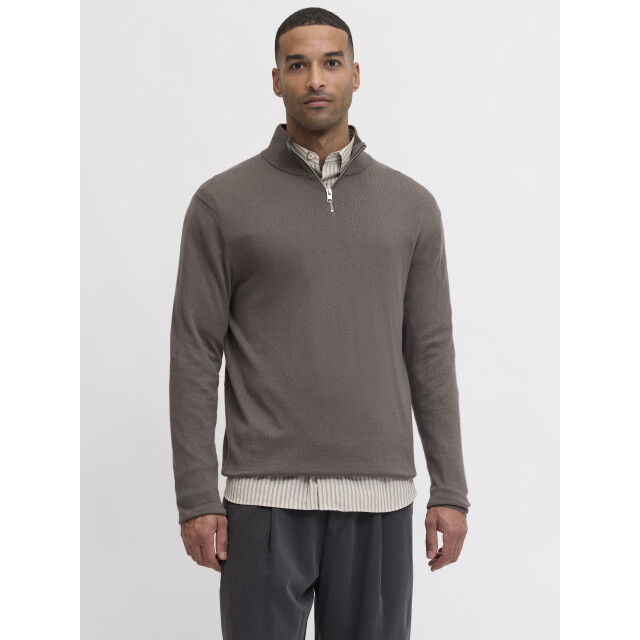 Jack & Jones jjeemil knit half zip noos 12189339 falcon 05711.770.0073 large