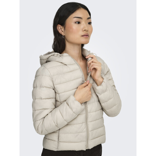 Only onltahia lw quilted hood jkt noos o 15352020 pumice 06111.938.0024 large