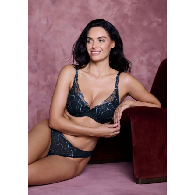 Wacoal Mayumi push up bh we601802 midnight 10293363835221 large