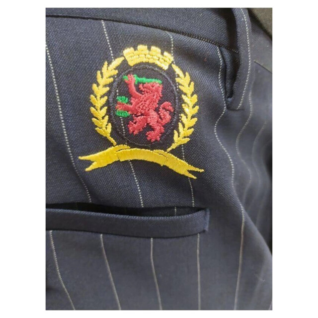 Tommy Hilfiger Herencollectie geborduurde logo shorts UTNA590_skycaptain large