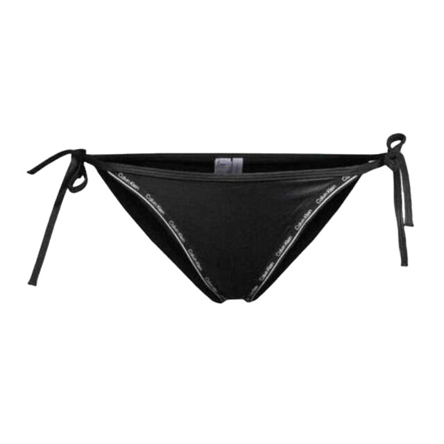 Calvin Klein Dames bikinibroekje met contrast detail zijband UTNA487_black large