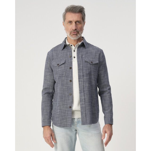 Campbell Overshirt donker 103320-003-M large