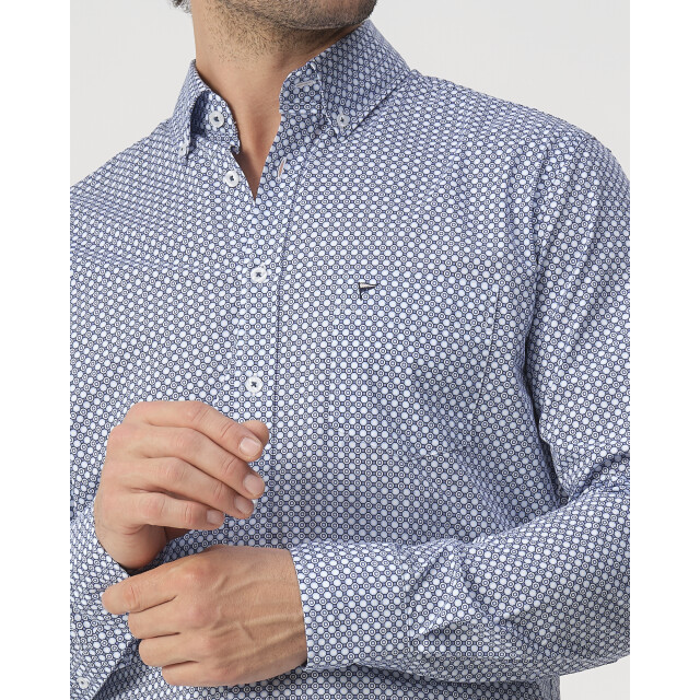 Campbell Casual overhemd donker 103337-001-XXL large