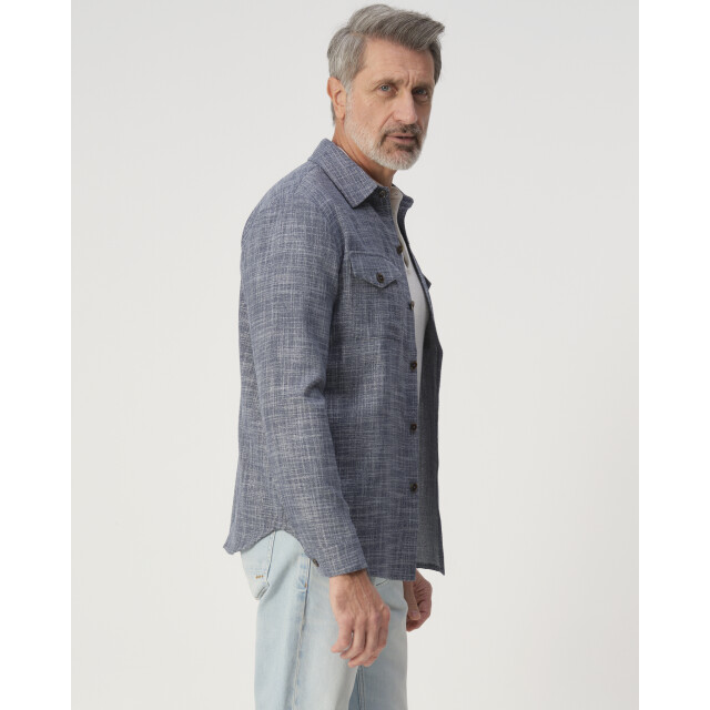 Campbell Overshirt donker 103320-003-M large