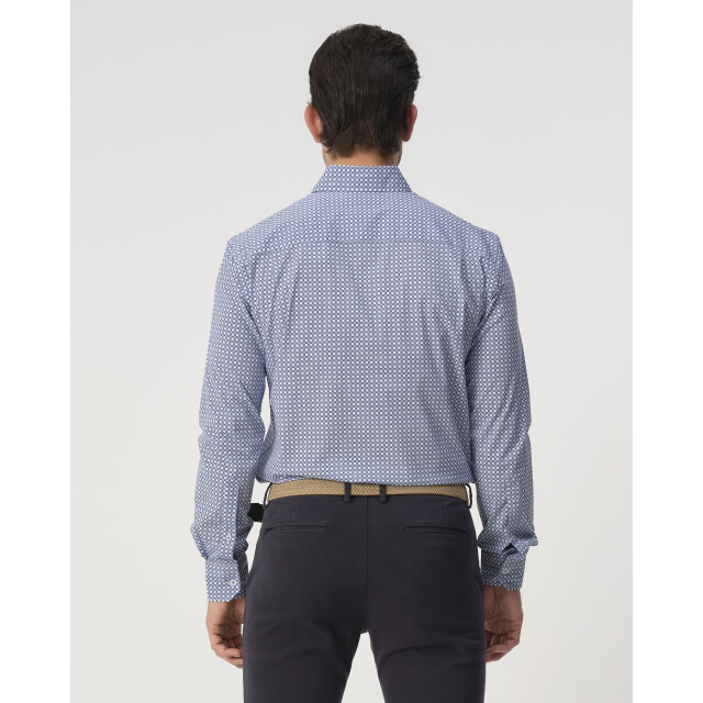 Campbell Casual overhemd donker 103337-001-XXL large