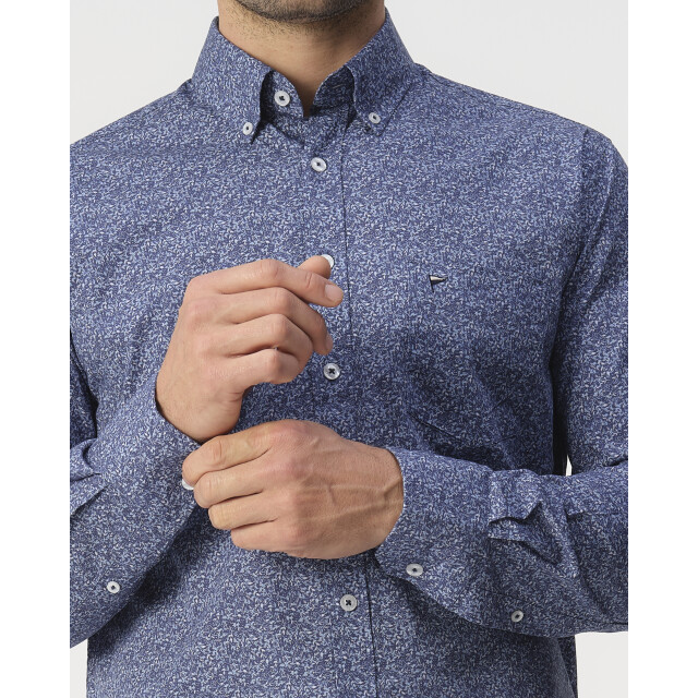 Campbell Casual overhemd donker 103336-001-XXL large