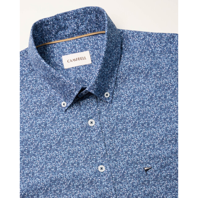 Campbell Casual overhemd donker 103336-001-XXL large