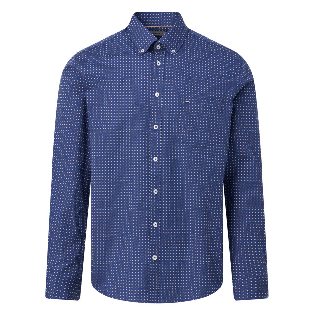 Campbell Casual overhemd donker 103340-002-XXL large