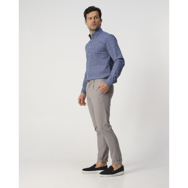 Campbell Casual overhemd donker 103336-001-XXL large