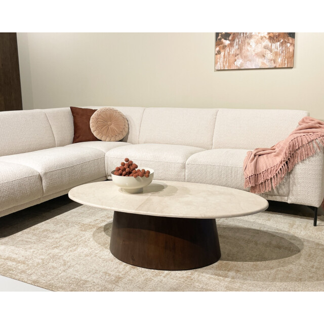 Brix salontafel bottecino oval 120cm - 3186099 large