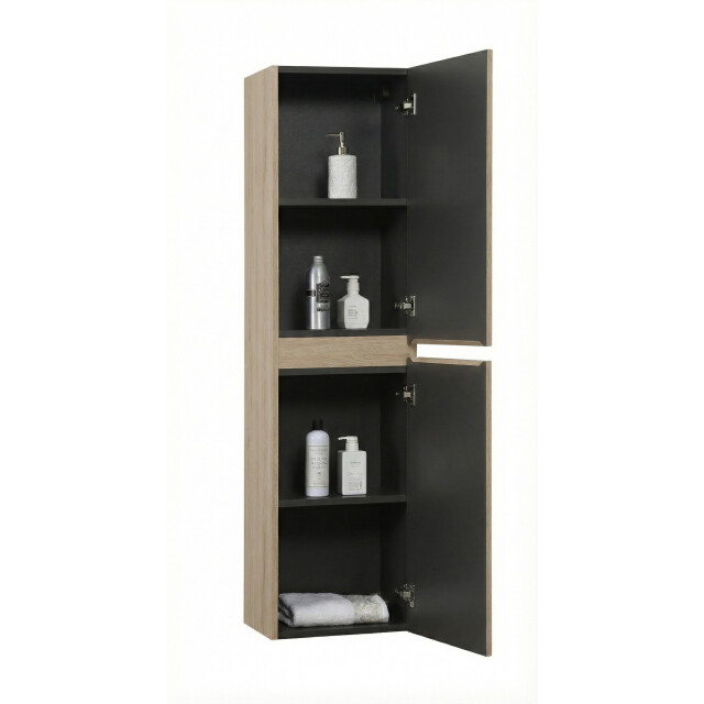 Badplaats Badkamerkast thermis 40 x 30 x 150 cm licht hangende 3181049 large