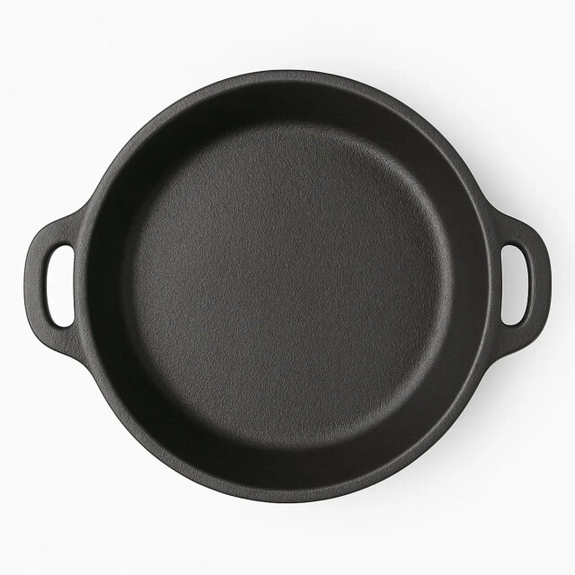 Maysternya Gietijzeren barbecue pan ø 18 x 3 cm zwart 3424434 large