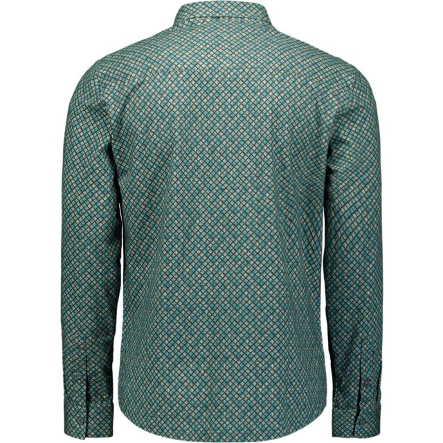 No Excess Shirt jersey allover printed dark steel 30431107-124 large