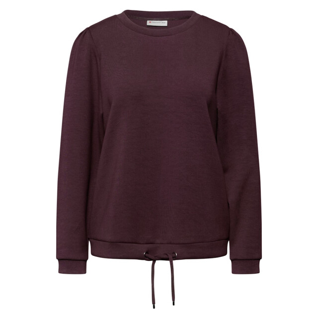 Street One a324297 silk look shirt w.draw string A324297 large